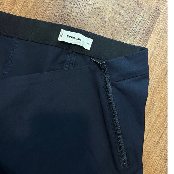 NWOT Everlane The Bi-Stretch Work Pant In Navy Size 10 - Picture 6 of 9